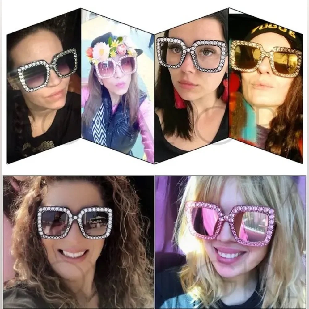GLAM OVERSIZED SUNGLASSES